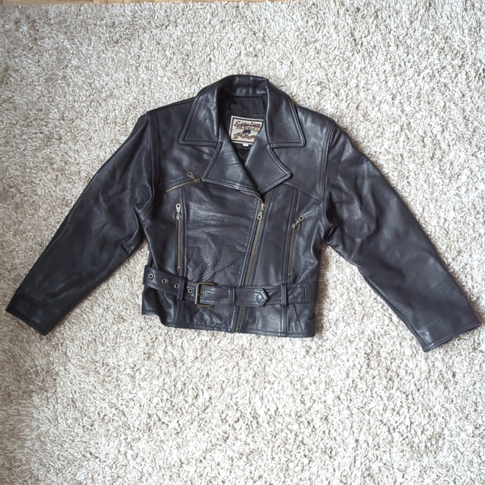 80's vintage Selection Modopeau moto jacket